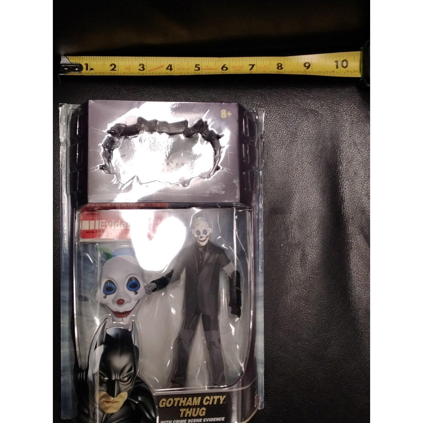 Gotham Thug Batman the dark knight Figure Blue Hair, Blue Eyes, Red Mouth in box