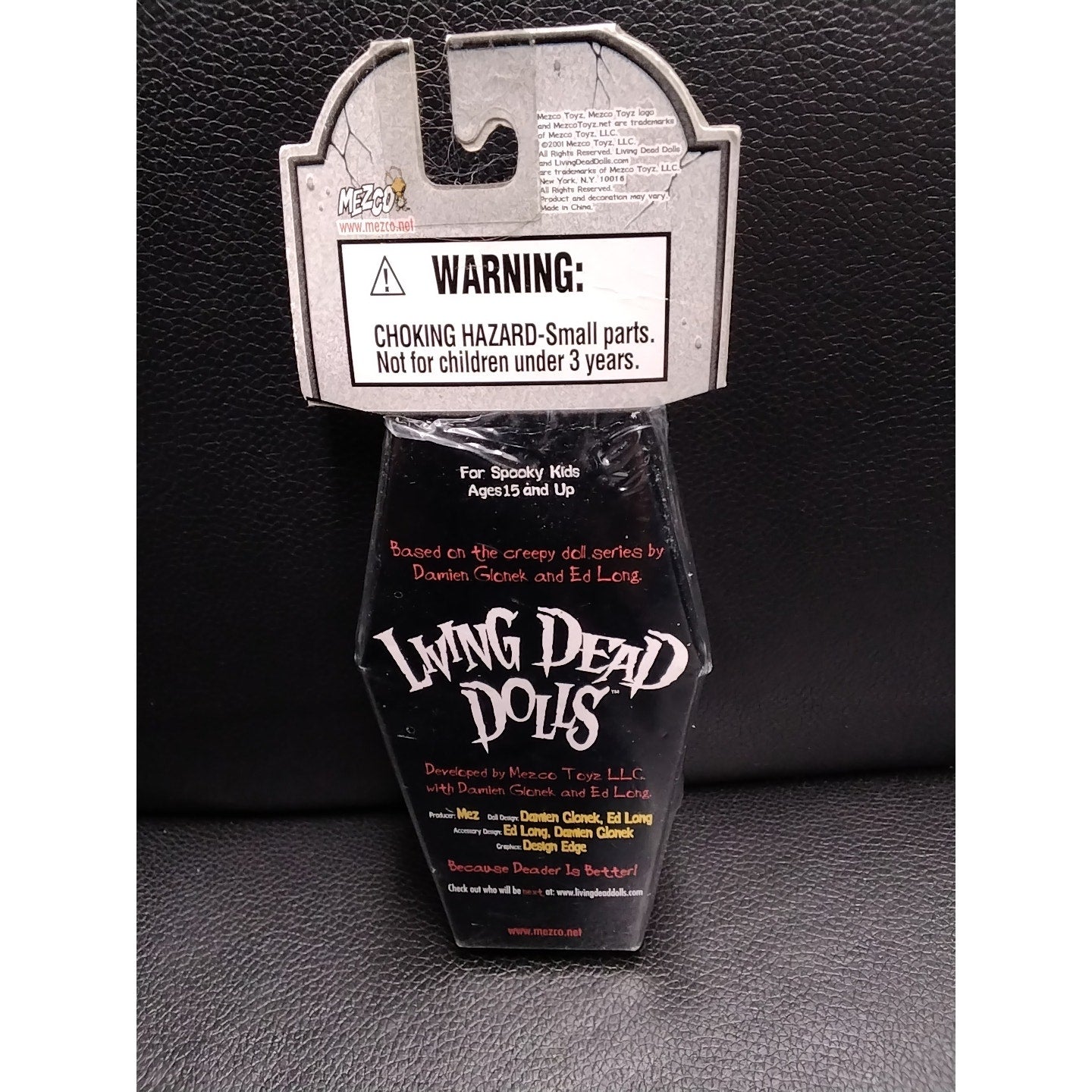 2001 Mezco Toys Eggzorcist Because Dead Is Better Living Dead Doll