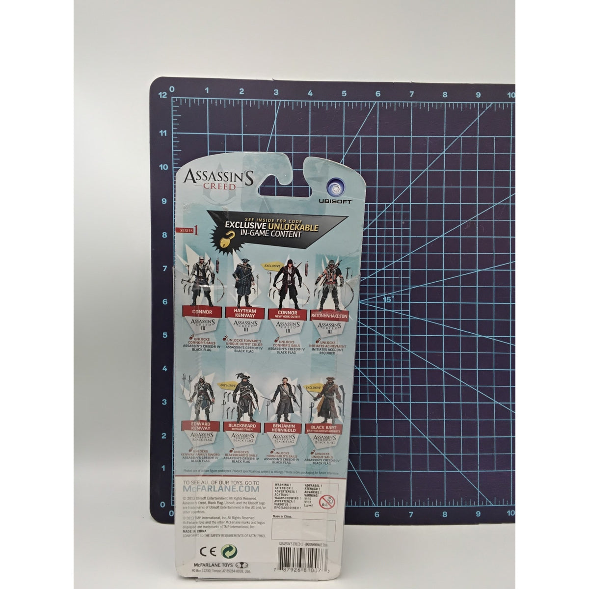 2013 Ratonhnhake Ton 6" Action Figure UBISOFT Game Code