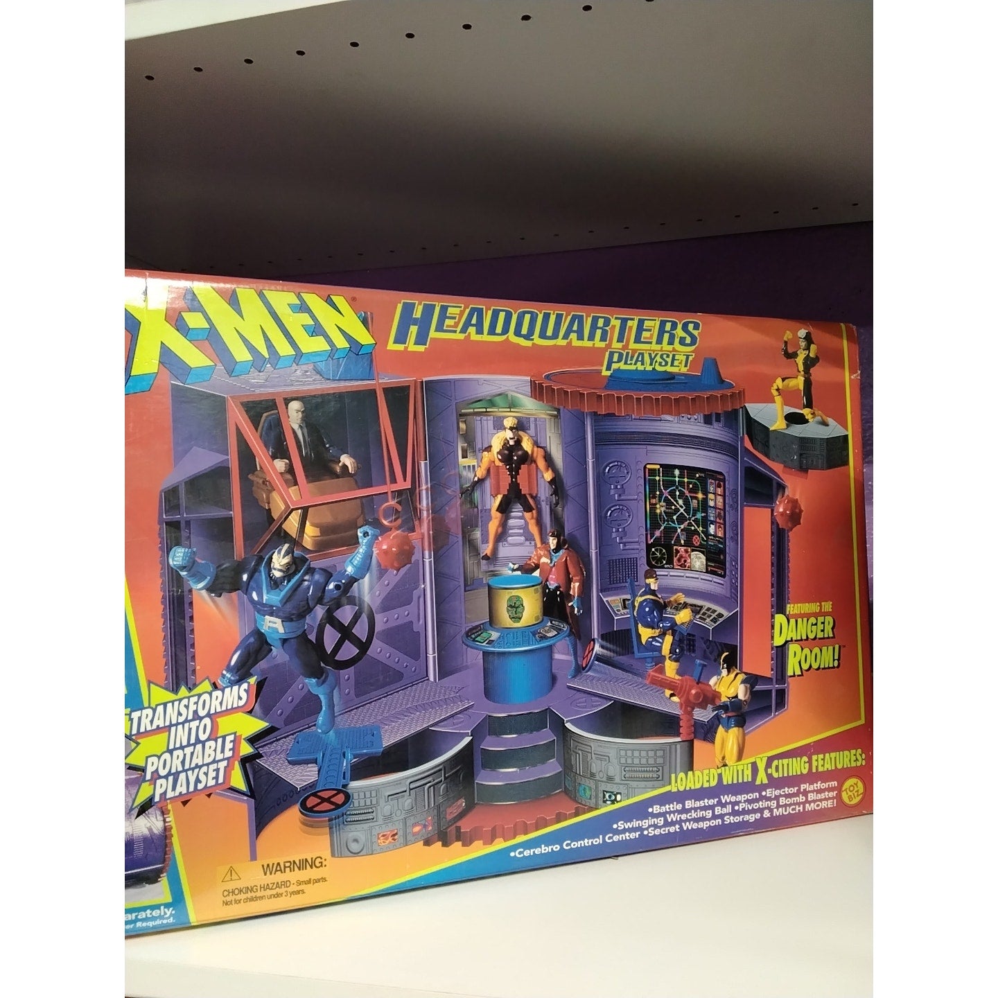 1994 X-men HQ Playset