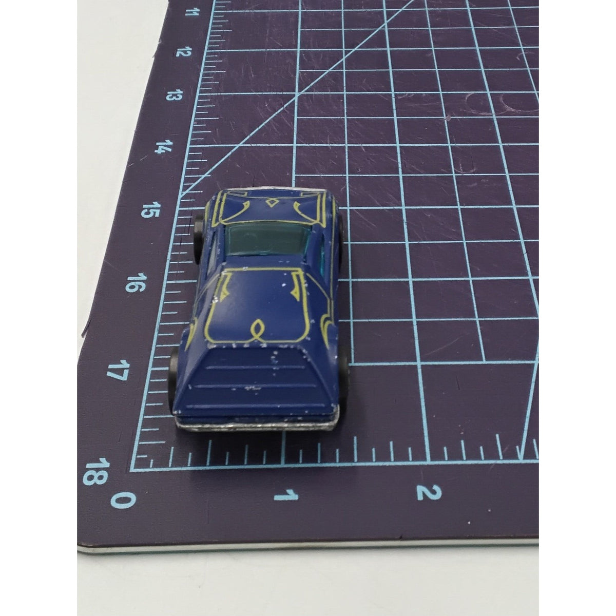 1969 BUZZ OFF Blue Enamel Flying Colors Redline Collectible Loose Hot Wheels