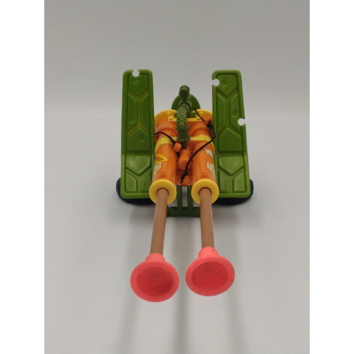 1989 Double Barreled Plunger TMNT Action Figure Playset