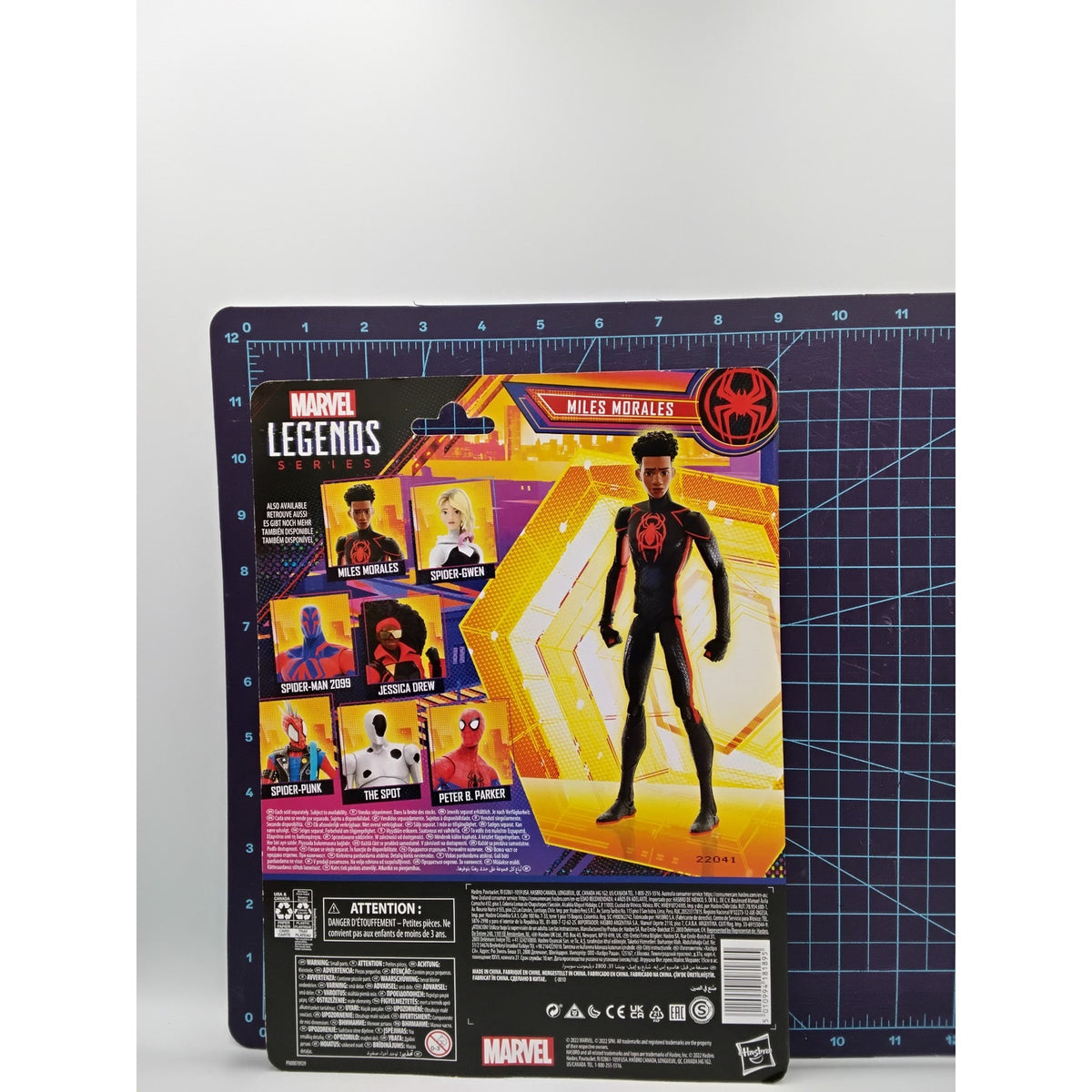 2022 Miles Morales Legends Series Across the Spider-Verse Action Figure Sealed