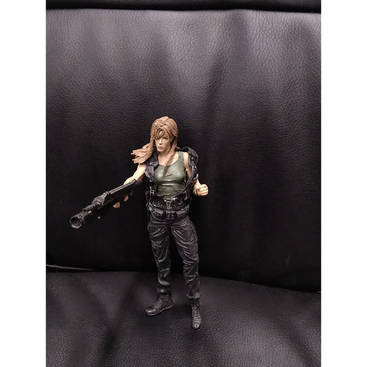 2002 Sarah Conner T2 Movie Maniacs Series 5 figure 6"