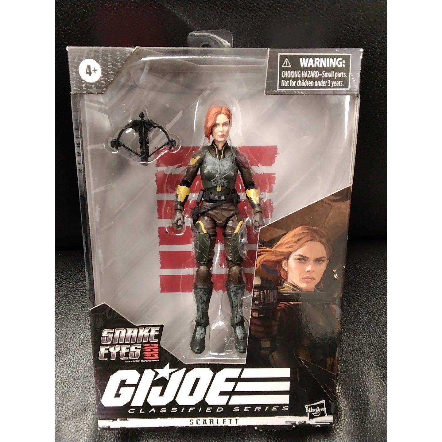 2021 Scarlet GIJOE Classified Snakes Eyes Series in box
