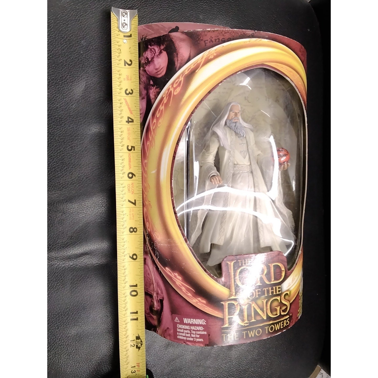 2002 Saruman The White Lord of the Rings Action Figure  in box