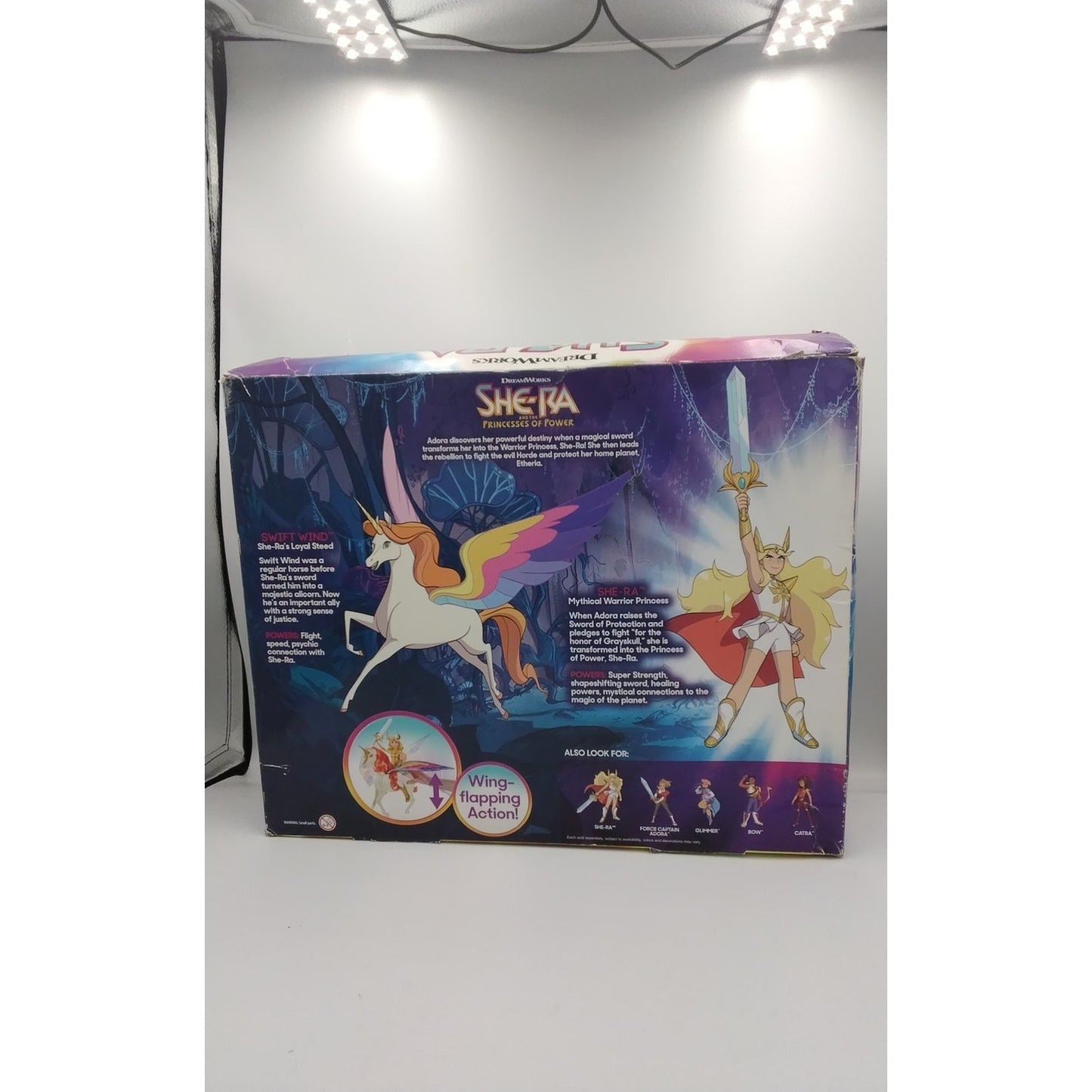 She-Ra Princess of power Battle with Swiftwind Figure Netflix