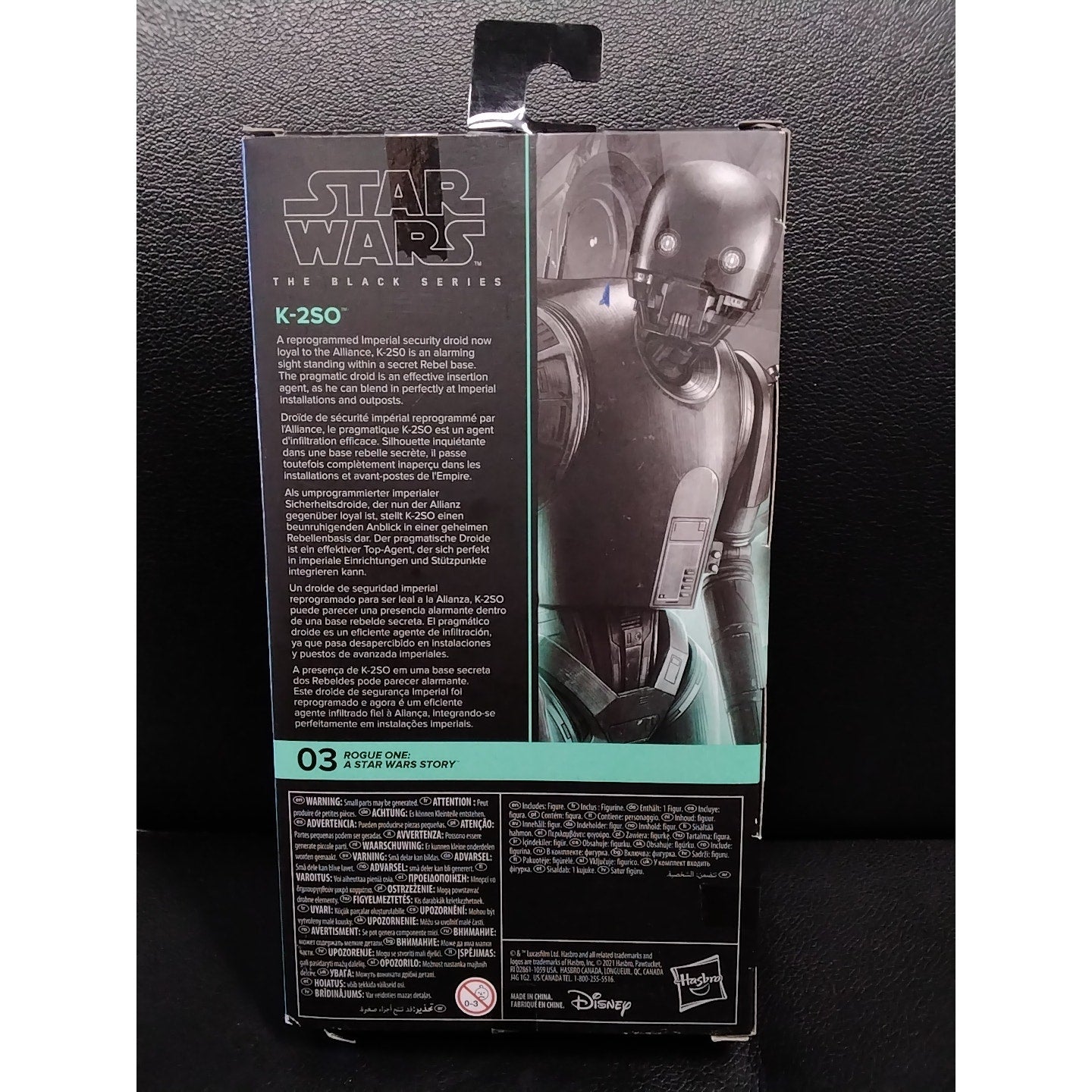 2021 Star Wars The Black Series- Rogue one- K2SO