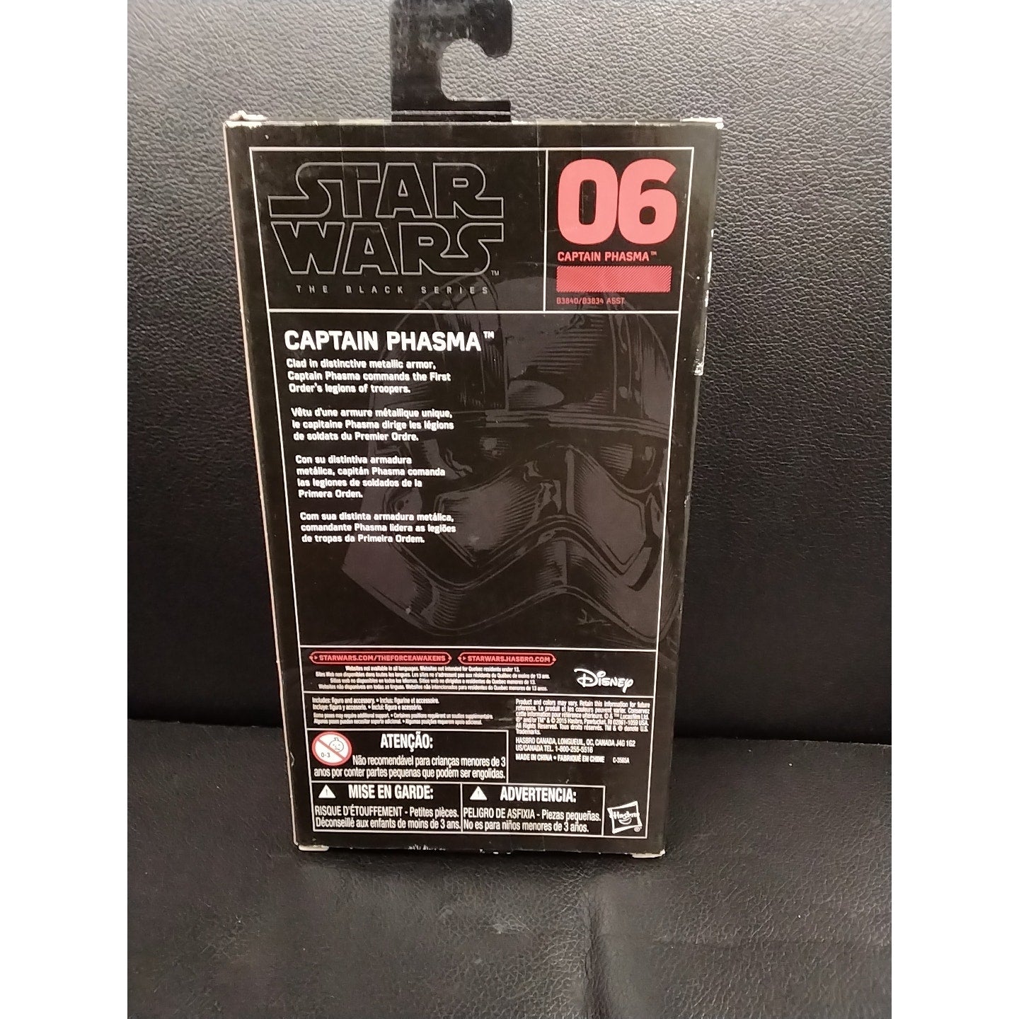 2015 Star Wars The Black Series- Captain Phasma