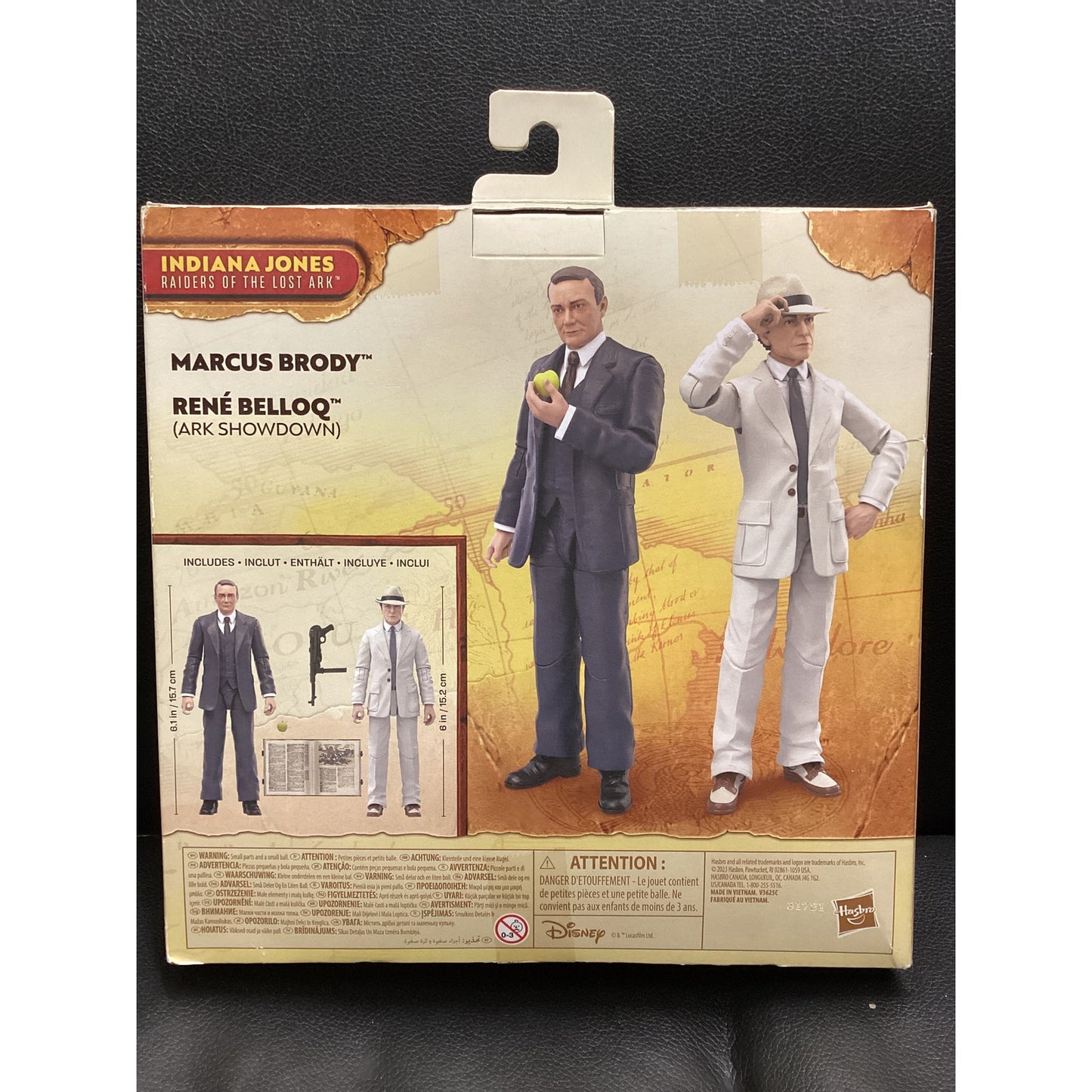 2023 Indiana Jones Adventure Series- Marcus Brody n René Belloq