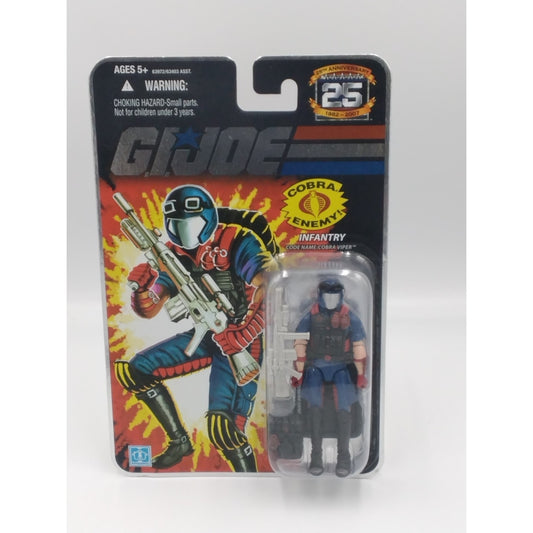 Cobra Viper Gi Joe 25th anniversary on card