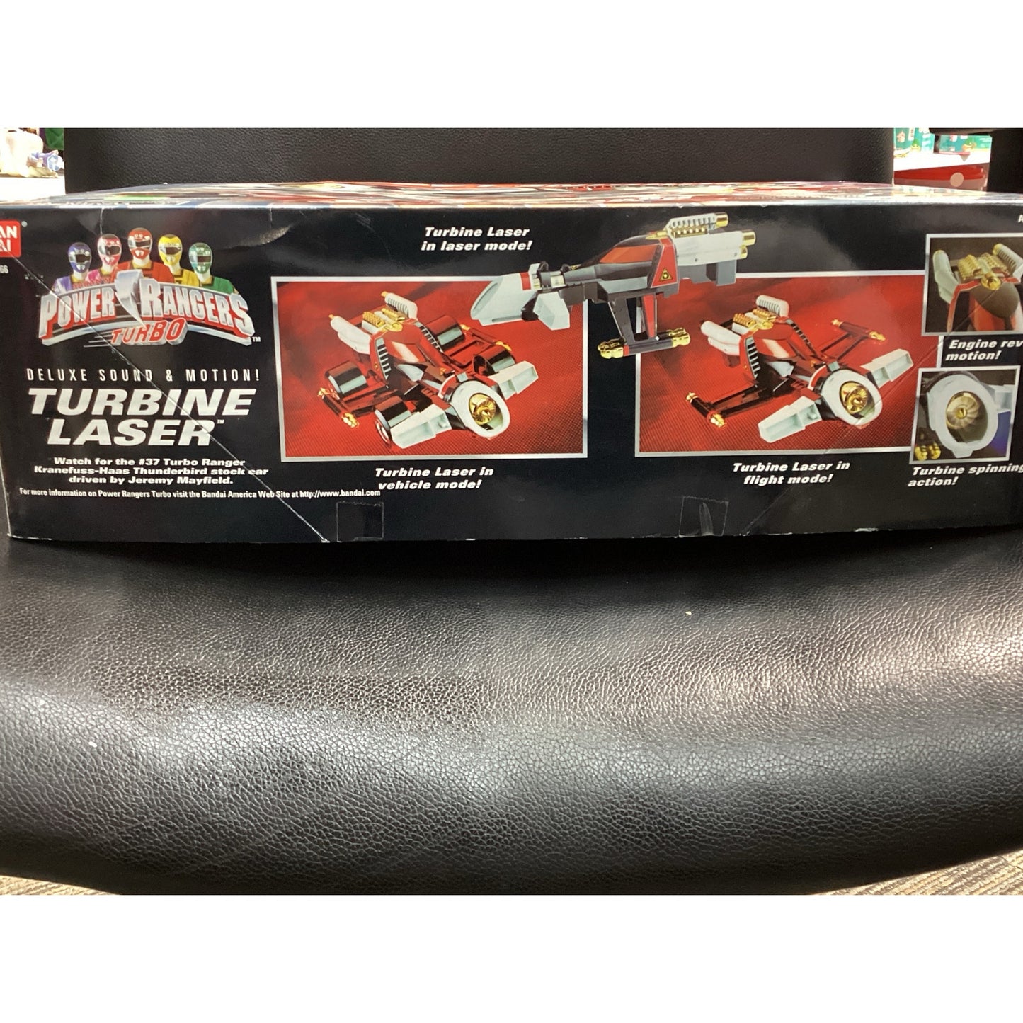 1997 Turbine Laser Power Rangers Turbo in Box