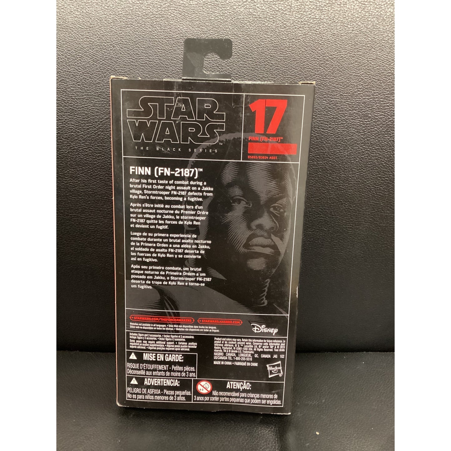 2015 Star Wars The Black Series-Finn Fn-2187
