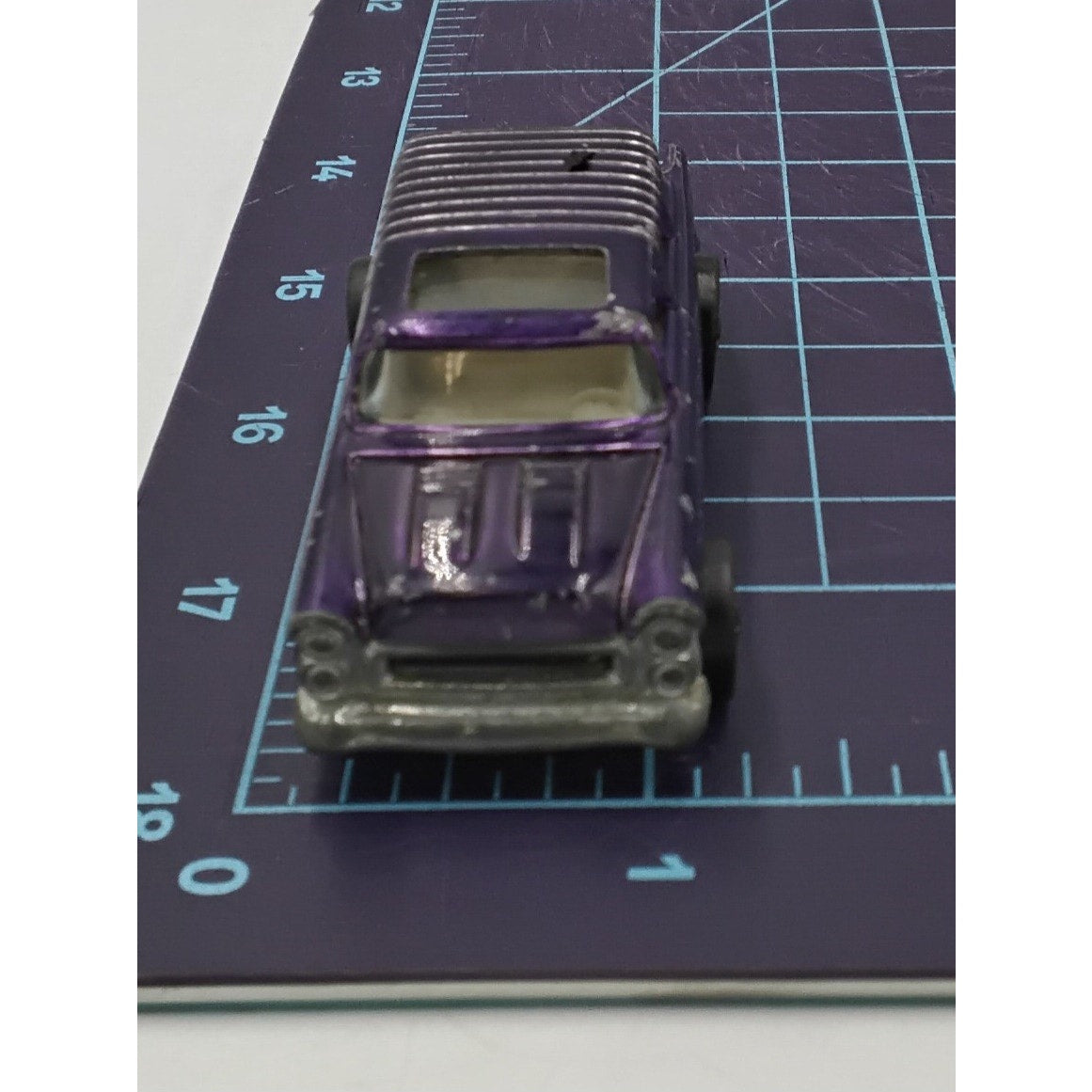 1969 Nomad Purple White Interior Redline Collectible Loose Hot Wheels Mattel