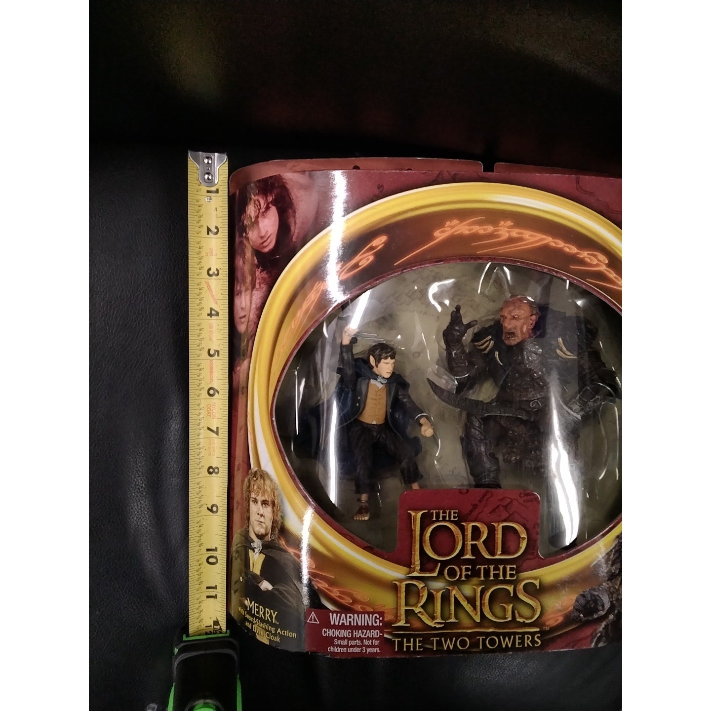 2002 Toy Biz The Lord Of The Rings The Two Towers  Merry vs Grishnakh