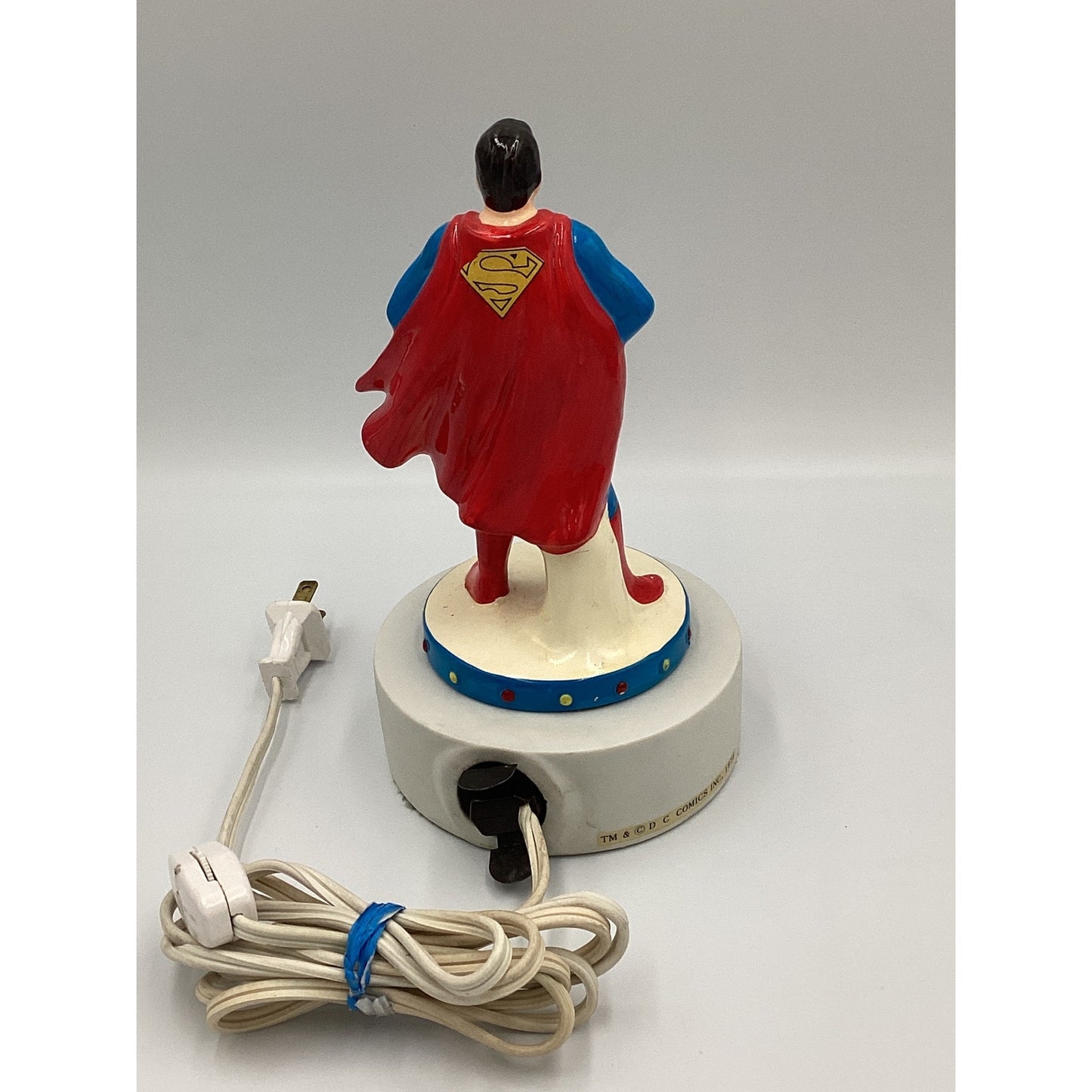 1978 Superman Lamp ceramic figurine