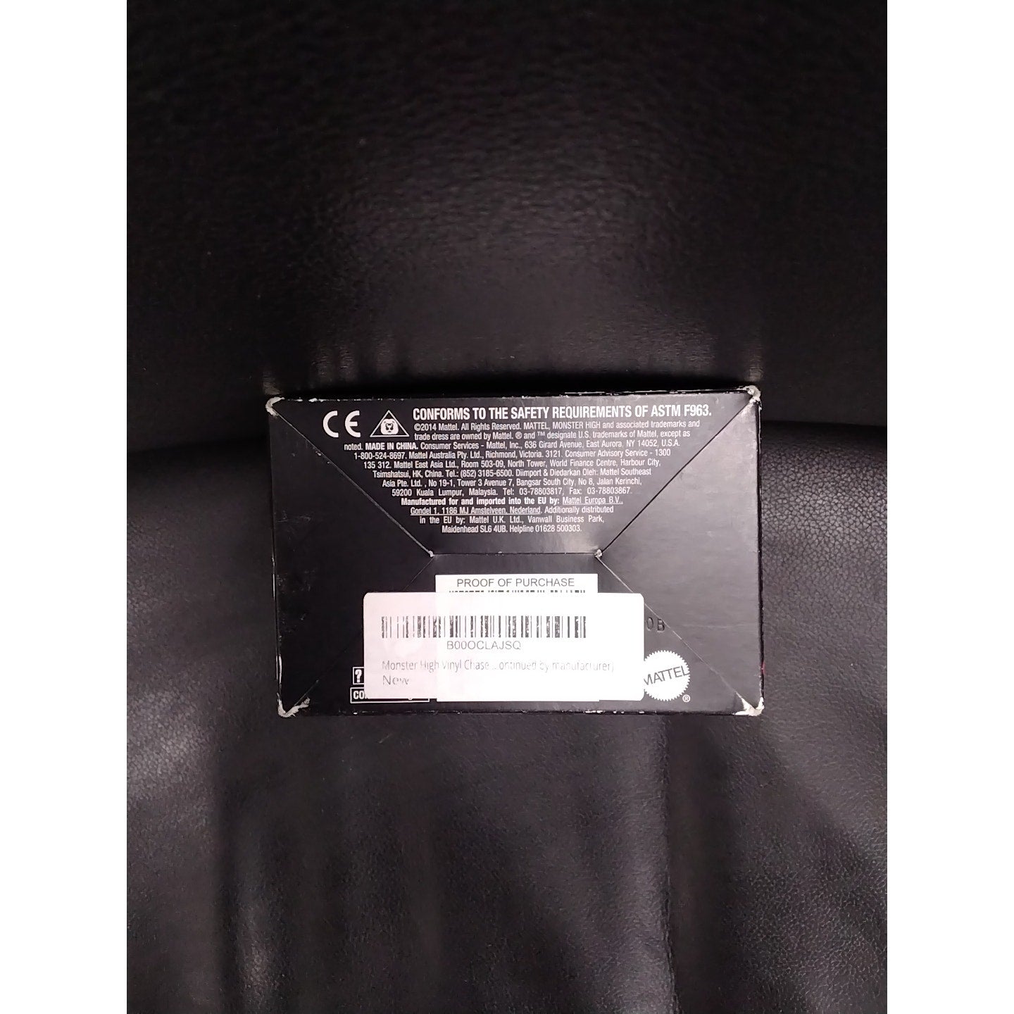 2014 Discontinued Ghoulia Yelps Pattern Mattel Vinyl Figure In Box